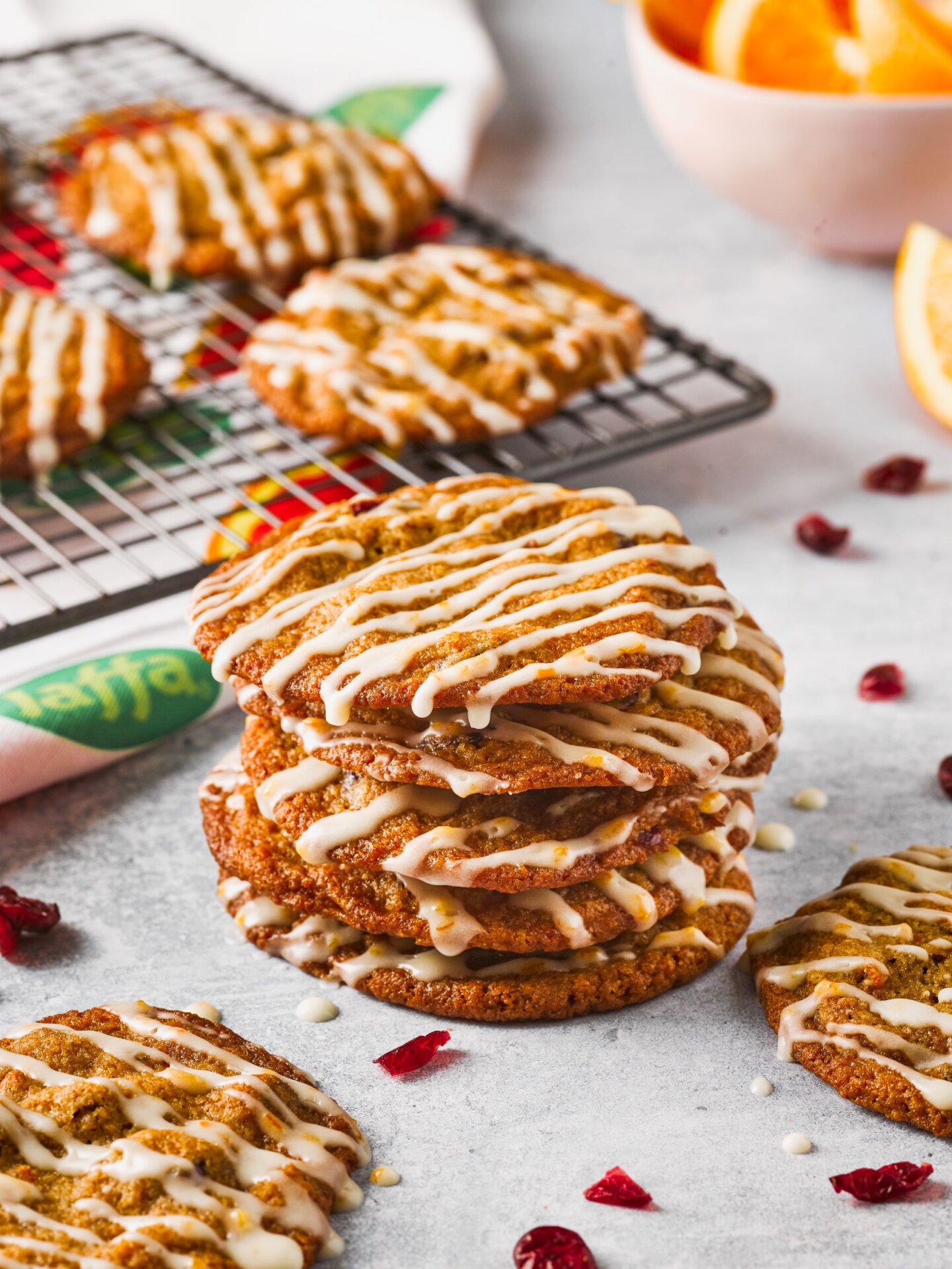 Jaffa Orange & Cranberry Cookies Jaffa Fruit